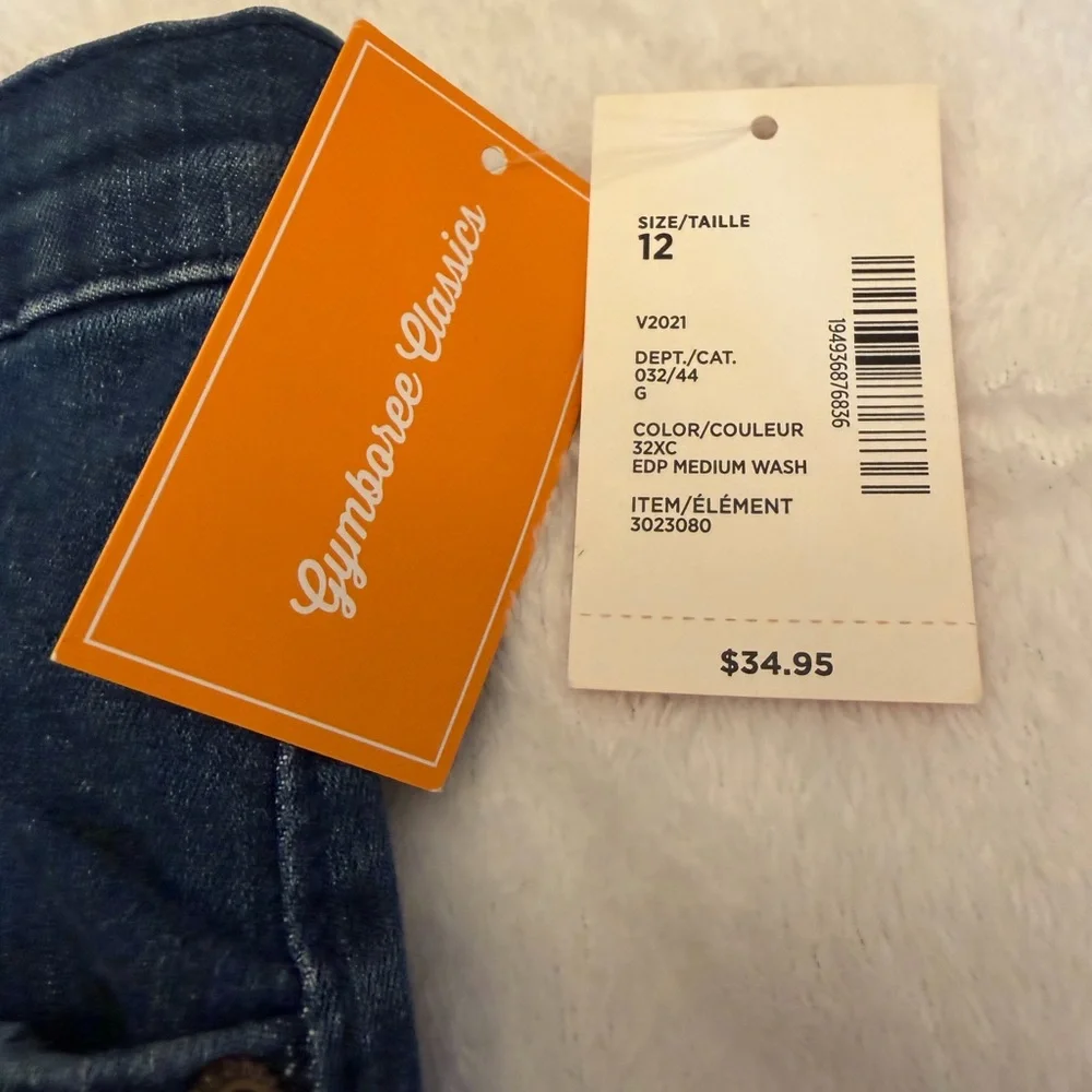 Gymboree Blue Jeans straight leg Classic boys kids 12